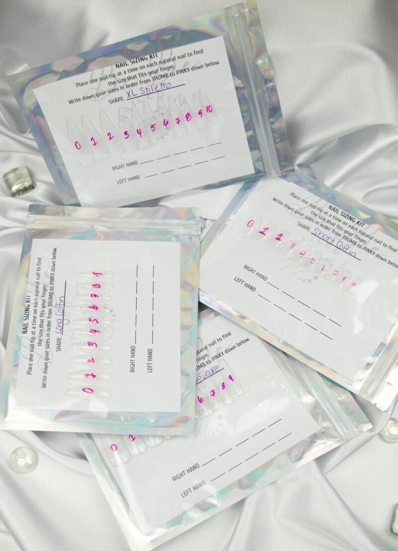 Press On Nail Sizing Kit