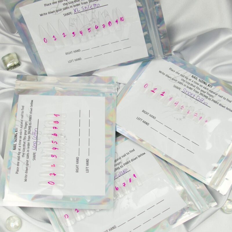 Press On Nail Sizing Kit