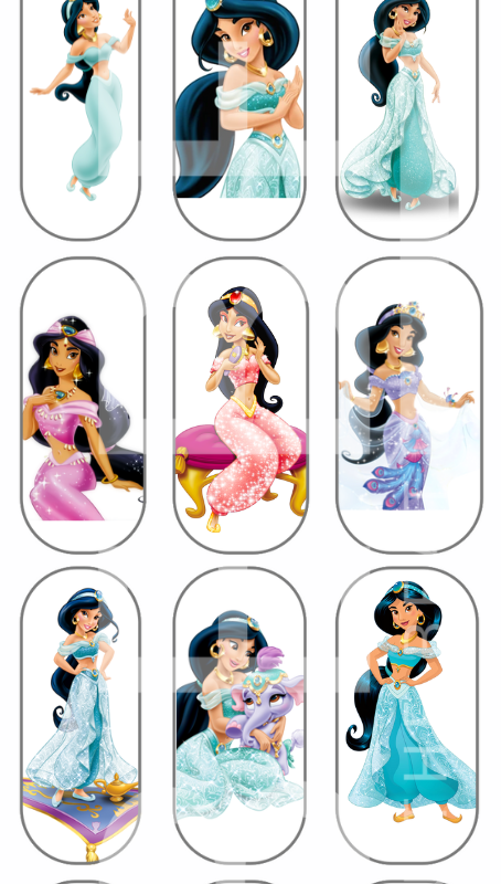 Arabian Princess- Waterslide Decal