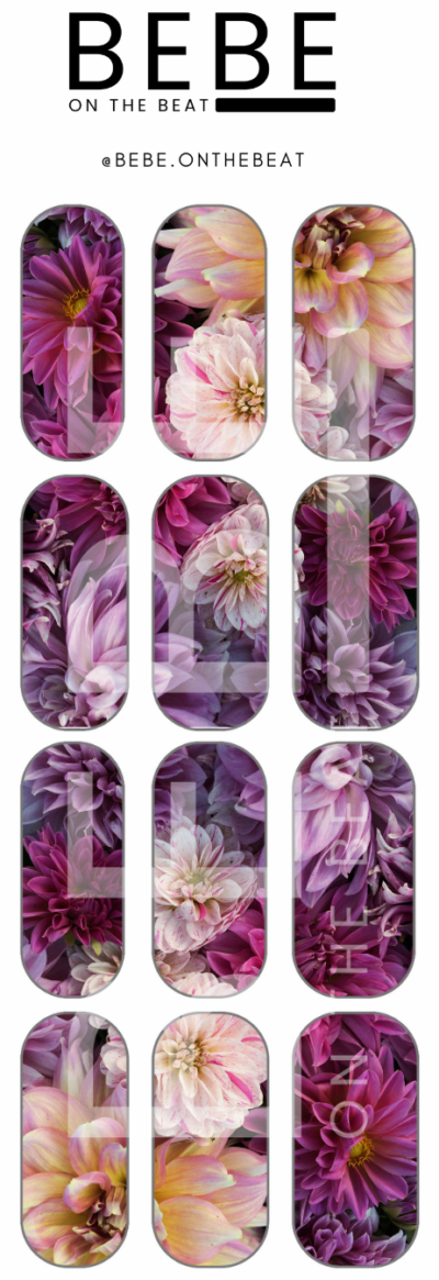 Spring Flowers - Waterslide Decal