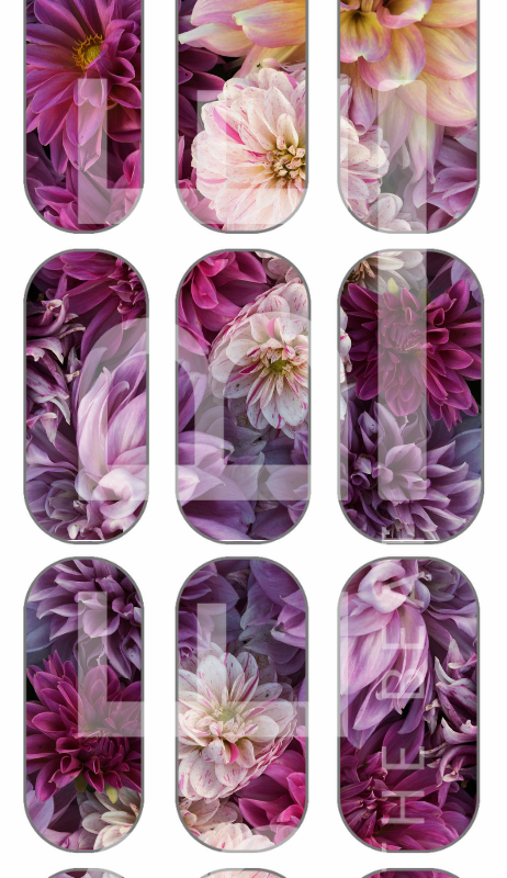 Spring Flowers - Waterslide Decal